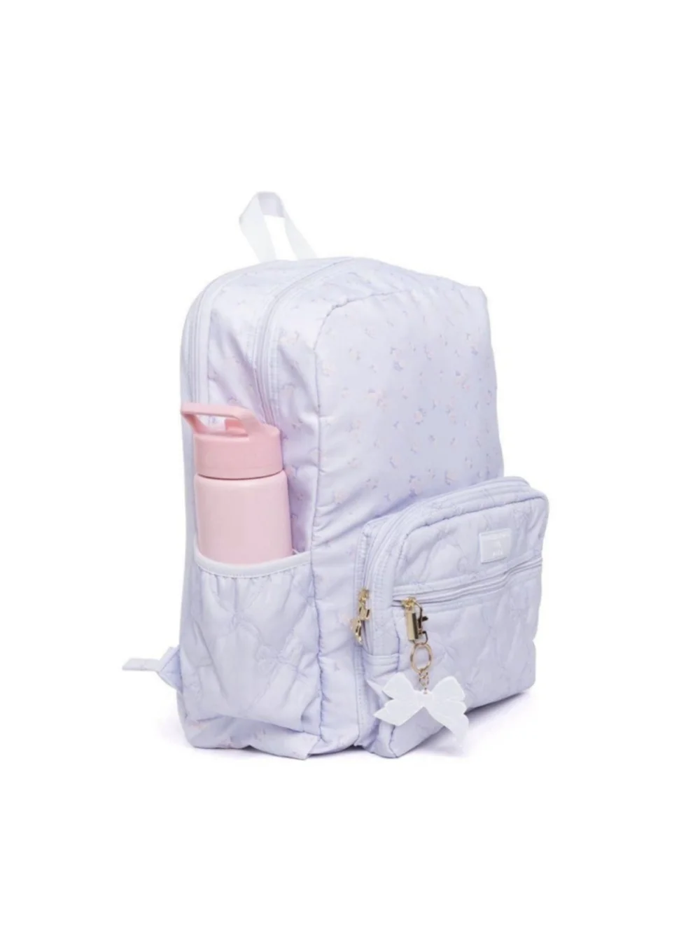 LoveShackFancy x Target Yoobi Everblooming Rosettes Ditsy Backpack Breezy Blue